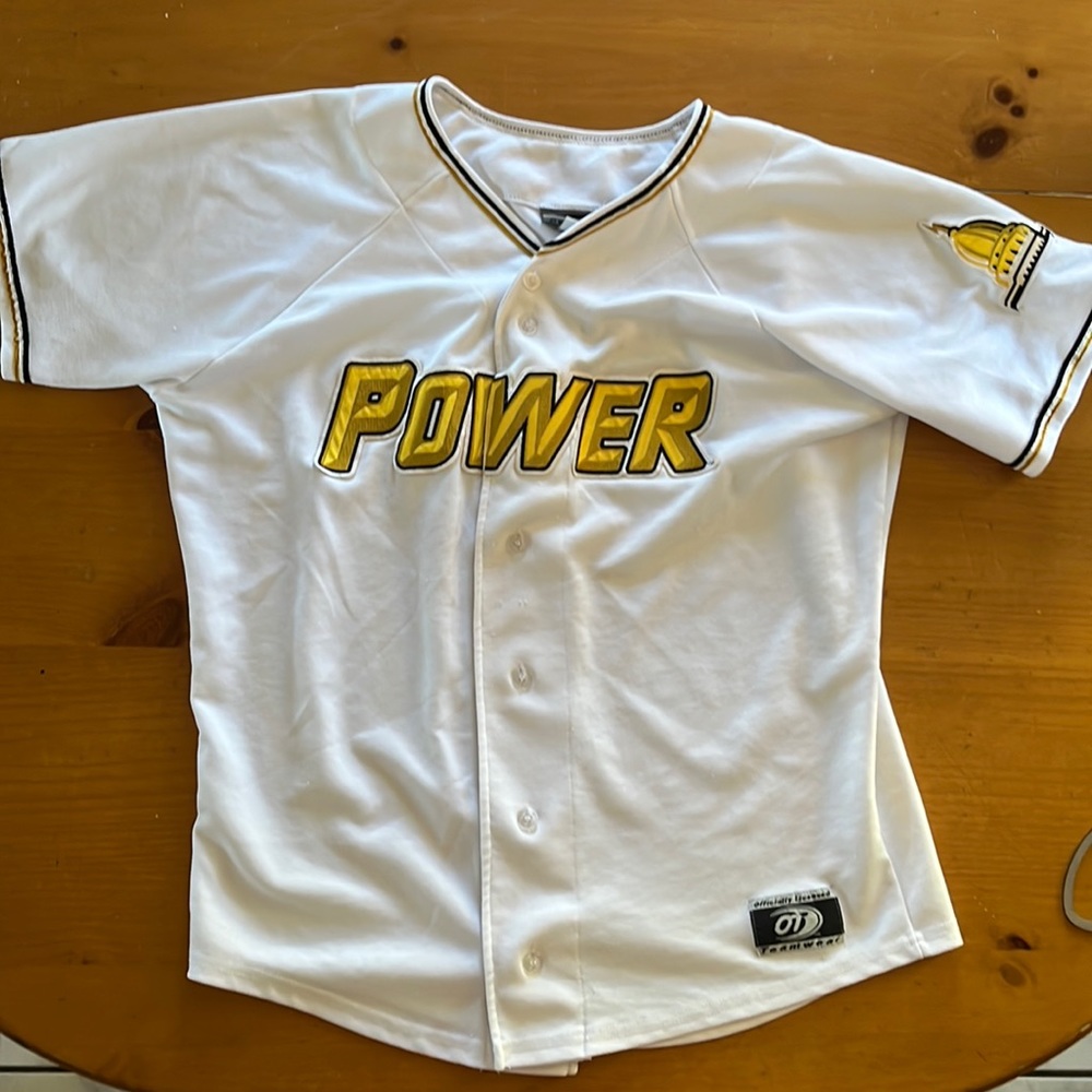OT TEAMWARE. Rookie POWER baseball jersey. Great condition.
